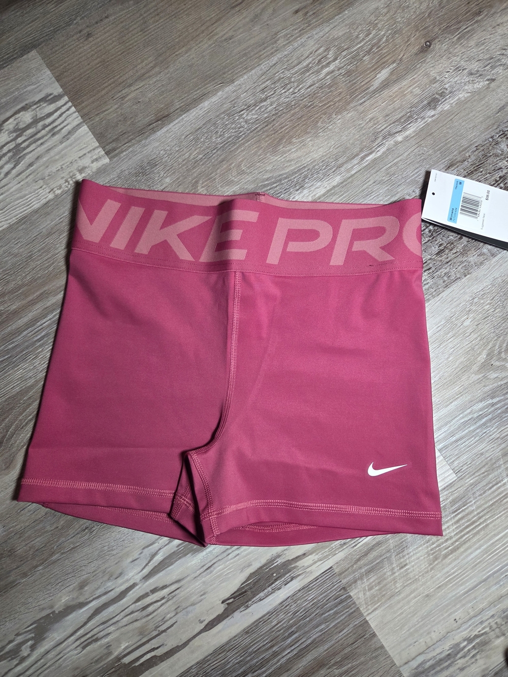 Woman's Shorts Nike Pro Sculpt High-waisted 3" Biker Shorts Pink